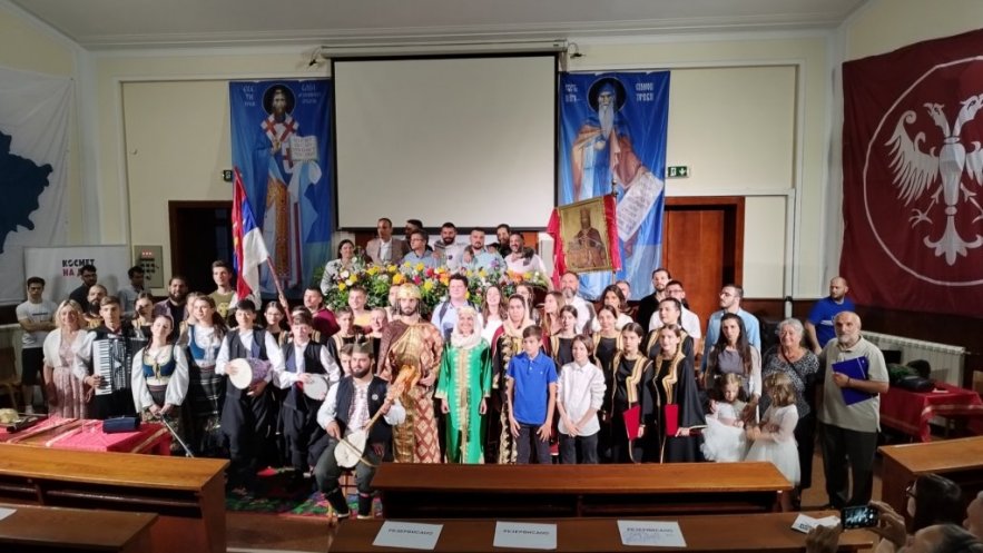 Архијереји на Видовданској академији на Правном факултету