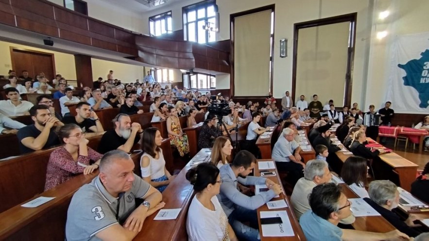 Архијереји на Видовданској академији на Правном факултету