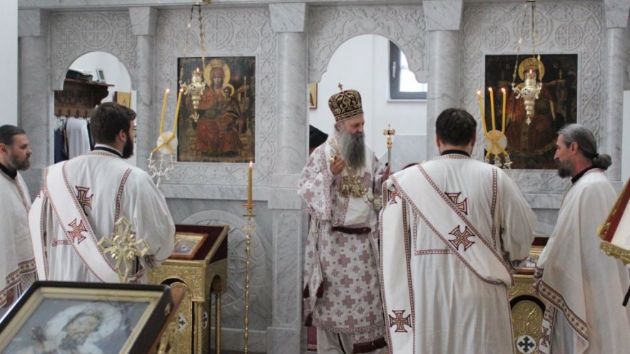 Патријарх Порфирије богослужио у Гимназијској капели у Загребу: Вера је суштински животни став