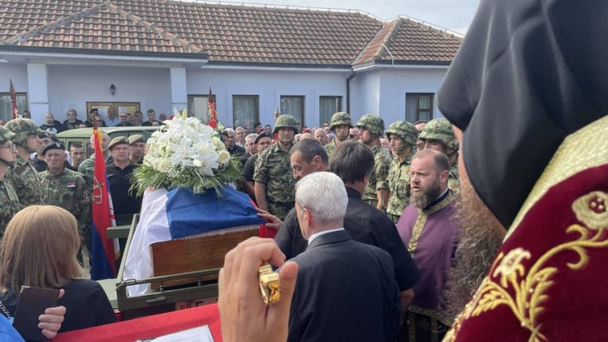Епископ Јустин служио опело генералу Божидару Делићу