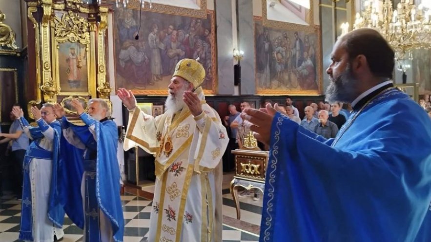Велика Госпојина литургијски прослављена у Богородичиној цркви у Земуну - Епископ Алексеј: Пресвета Богородица нам је пример у сваком погледу