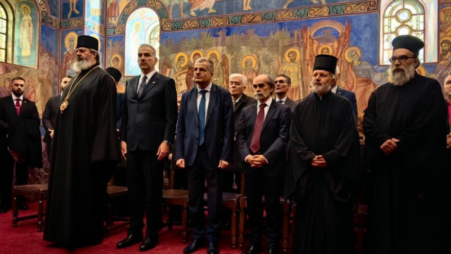 Патријарх Порфирије на Слави краљевске породице Карађорђевић