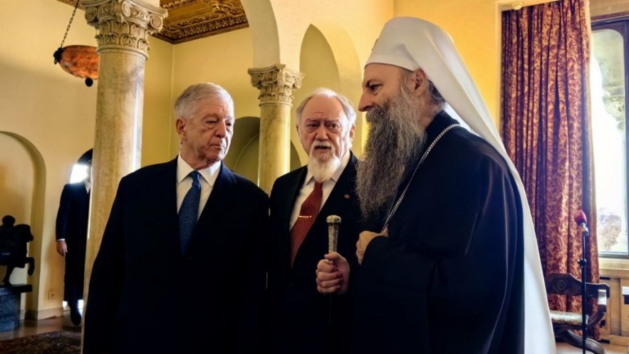 Патријарх Порфирије на Слави краљевске породице Карађорђевић