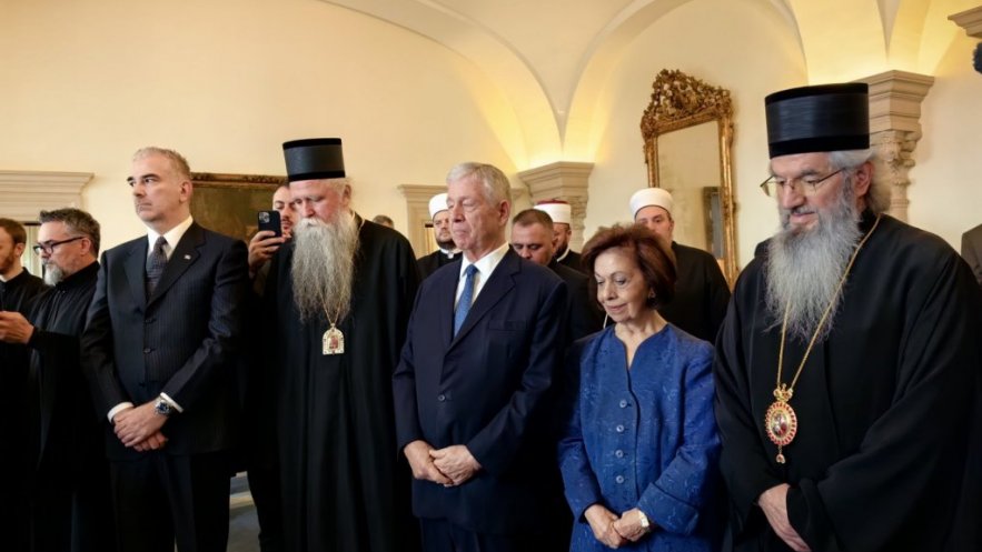 Патријарх Порфирије на Слави краљевске породице Карађорђевић