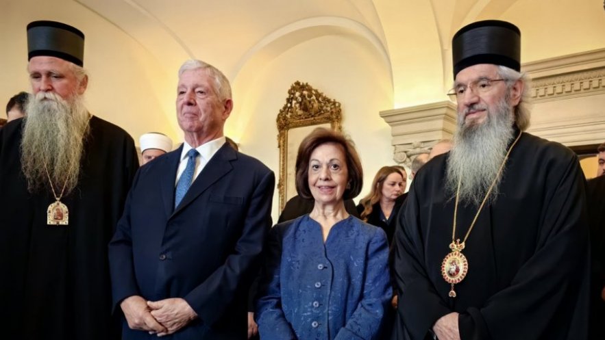 Патријарх Порфирије на Слави краљевске породице Карађорђевић