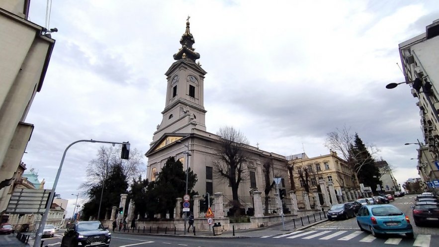 Света архијерејска Литургија на Крстовдан у Саборној цркви