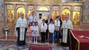 Саборно крштење ученика веронауке у Кошутњаку